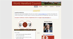 Desktop Screenshot of herefords.com